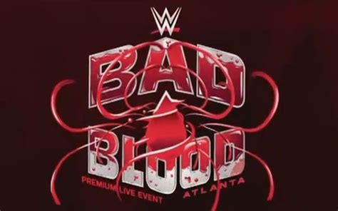 WWE Bad Blood Confirmed For October Return