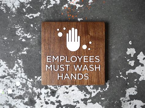 Please Wash Hands Sign Employees Must Wash Hands Signs For Restaurants