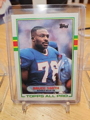 Topps All Pro Bruce Smith Buffalo Bills Nmt M Centered Ebay