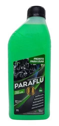 Aditivo Radiador Original Paraflu Hyundai Pronto Uso Verde