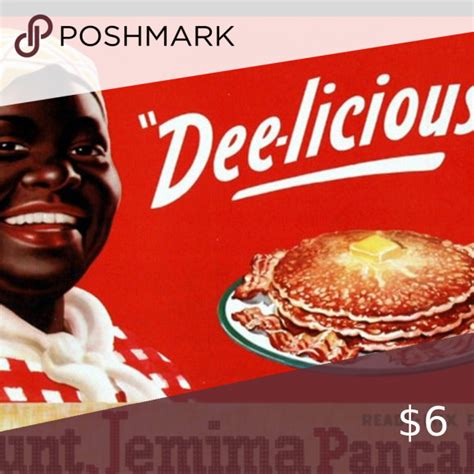 Aunt Jemima Art Rare Aunt Jemima Advertisement Poshmark Hot Sex Picture