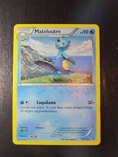 Carte Pokemon Fran Aise Mateloutre Xy Offensive Vapeur Eur