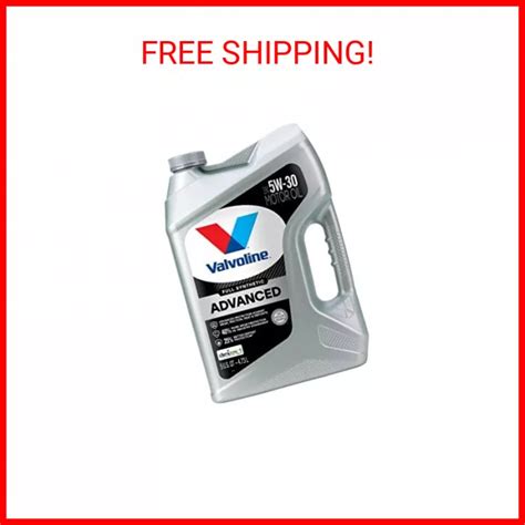 Valvoline Advanced Full Synthetic Motor Oil SAE 5W 30 41 OFF