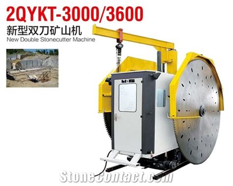 Qykt Double Blades Cutter Quarry Stone Cutting Double