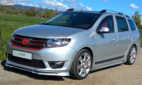 Rdx Front Spoiler Vario X Dacia Sandero 2 Incl Stepway Logan 2