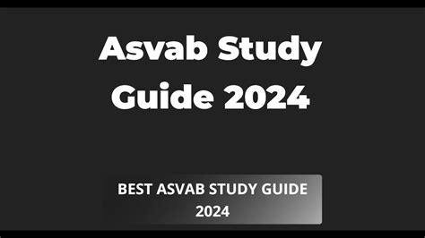 ASVAB STUDY GUIDE 2024 Full ASVAB Practice Test 2024 Asvab Asvabtest