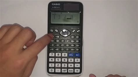 Casio Fx 991 LAX Matriz Inversa YouTube