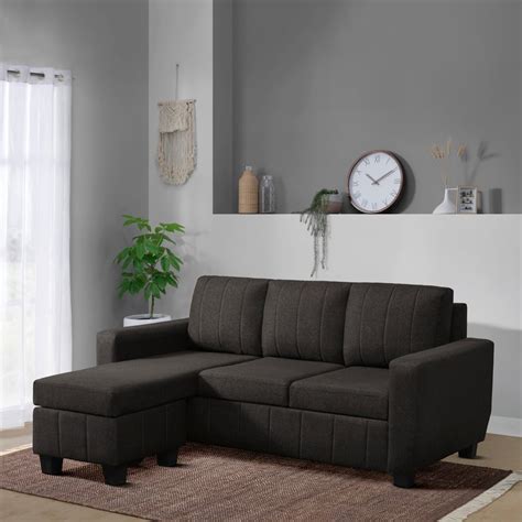 Sleepyhead Bae 4 Seater Interchangeable L Shape Sofa Set LHSRHS