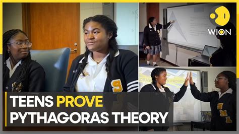 Us Teens Discover New Proof For The Pythagoras Theorem Stun