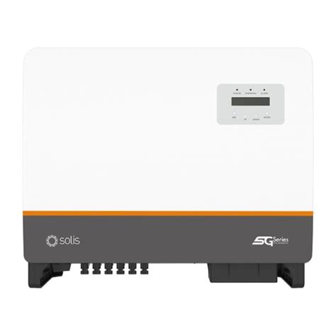 Solis Kw S Three Phase Inverter Triple Mppt With Dc S Gc K