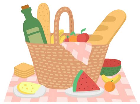 Picnic Basket Clipart