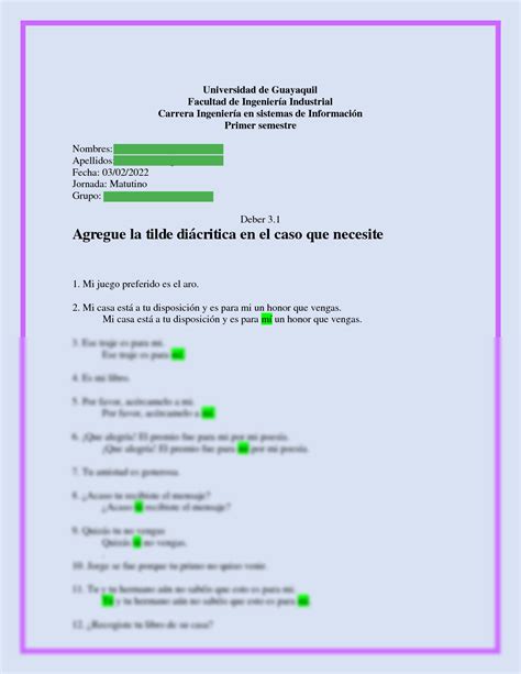 SOLUTION Tilde Diacritica 1 Studypool