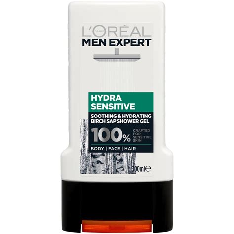 L Oreal Paris Men Expert Hydra Sensitive Birch Sap Shower Gel Ml Big W