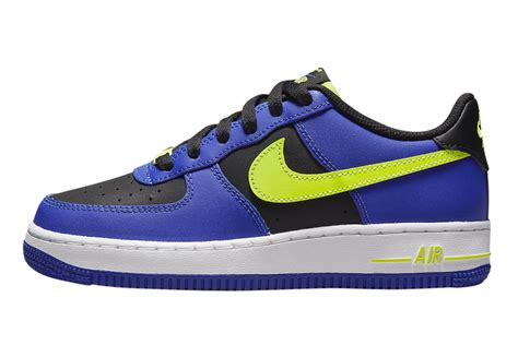 Nike Air Force Low Gs Blue Volt Fd Kicksonfire