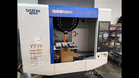 Brother Speedio S700X1 Drilling Tapping Center MC 604178 YouTube