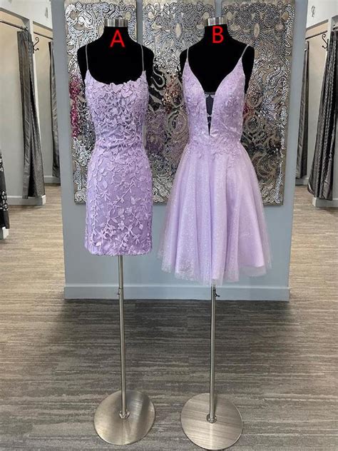 Light Purple Cocktail Dress