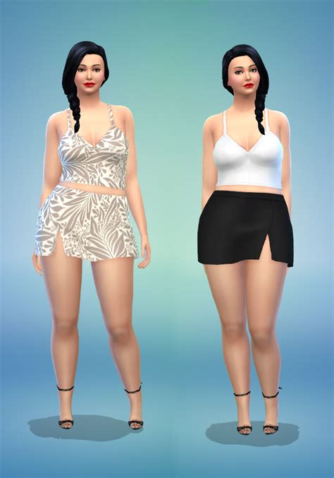 The Sims 4 Skirt Cc Super Mini Skirt