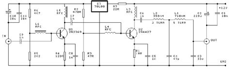 High Power Amplifier Circuit Diagram - Circuit Diagram