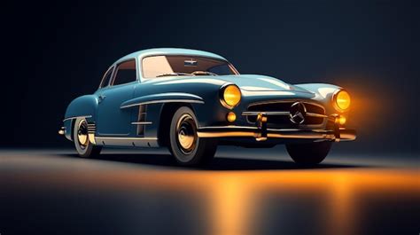 Premium AI Image | Vintage car thats a symbol of luxury