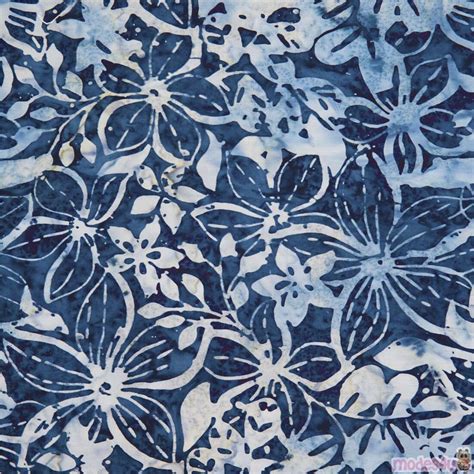 Remnant X Cm Dark Blue Timeless Treasures Lush Tropical