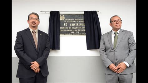 50 Aniversario de la Facultad de Ingeniería Química YouTube