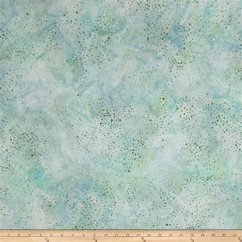 Kaufman Elemental Batiks Tonal Dots Seafoam From Fabricdotcom Designed