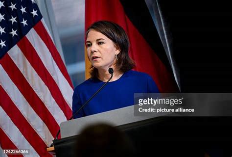 Annalena Baerbock , Federal Minister of Foreign Affairs, speaks on ...