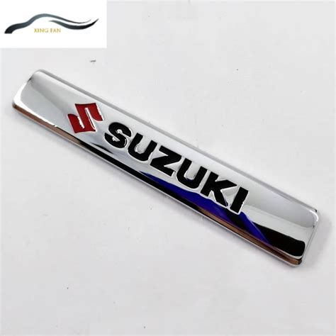 Xinfan X Metal Suzuki Logo Car Auto Decorative Side Fender Rear Emblem