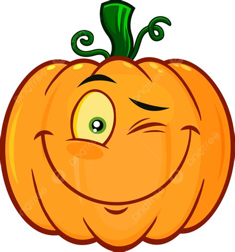 Halloween Pumpkin Face Clipart Hd Png Smiling Halloween Pumpkin Cartoon Emoji Face Character