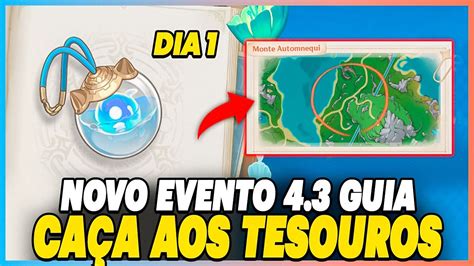 Guia do Novo Evento 4 3 Monte Automnequi Caça Aos Tesouros Dia 1