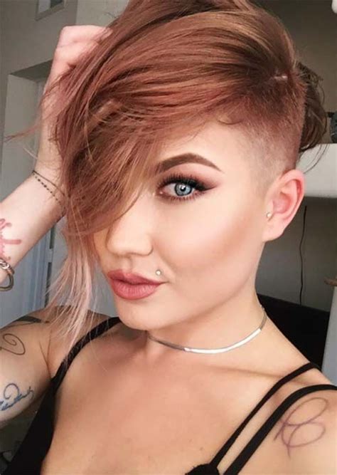 51 Edgy And Rad Short Undercut Hairstyles For Women Short Sassy