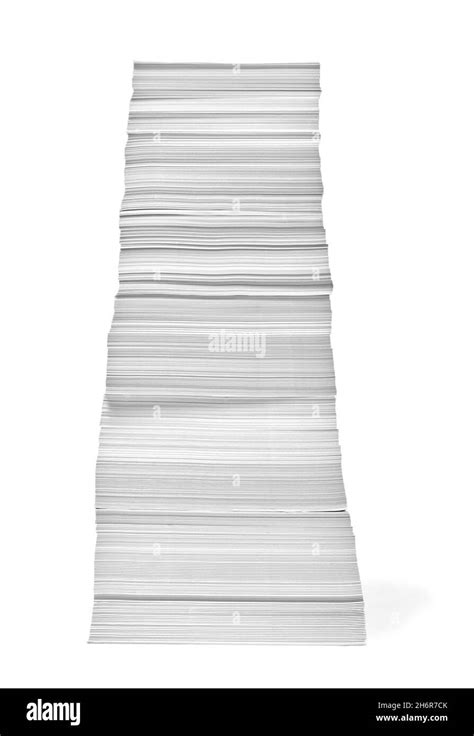 Paper Stack Pile Office Paperwork Busniess Education Stock Photo Alamy