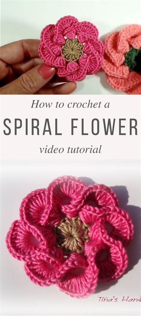 Spiral Crochet Flower Pattern Free | Best Flower Site