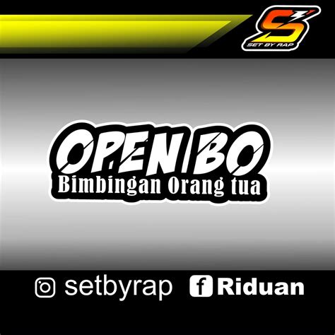 Jual Stiker Open Bo Motor Shopee Indonesia