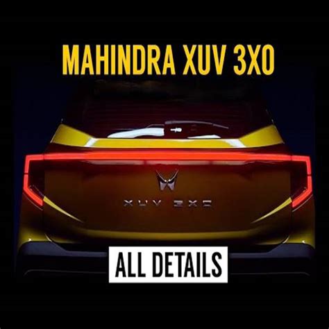 Mahindra Xuv 3xo Facelift All Details Here