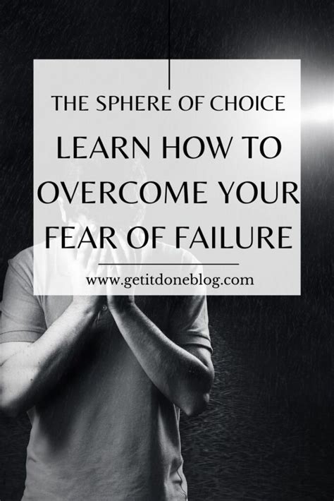 Learn How To Overcome Your Fear Of Failure Artofit