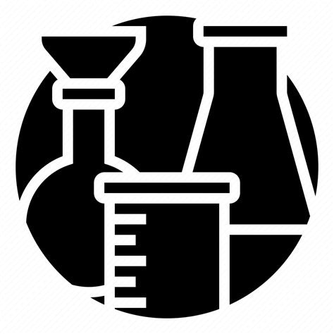 Container Laboratory Measurement Nstrument Science Icon Download