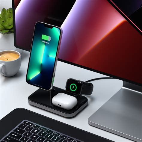 Satechi 3 In 1 Magnetic Wireless Charging Stand Kaufen Bei Digitec