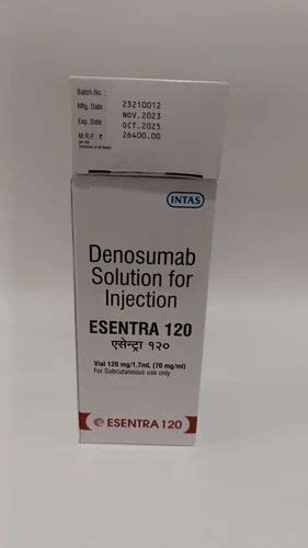 Esentra Injection Denosumab Mg At Rs Piece Denosumab