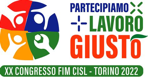 Loghi XX Congresso FIM CISL Federazione Italiana Metalmeccanici