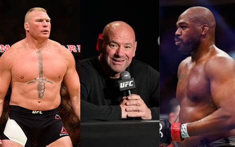 Brock Lesnar Dana White Addresses Talk Of Possible Super Fight Between