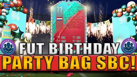 Fut Birthday Party Bag Sbc Cheapest Solution Youtube