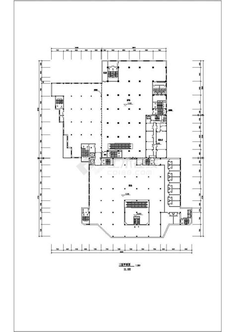 商场建筑施工全套方案cad设计图纸商业建筑土木在线