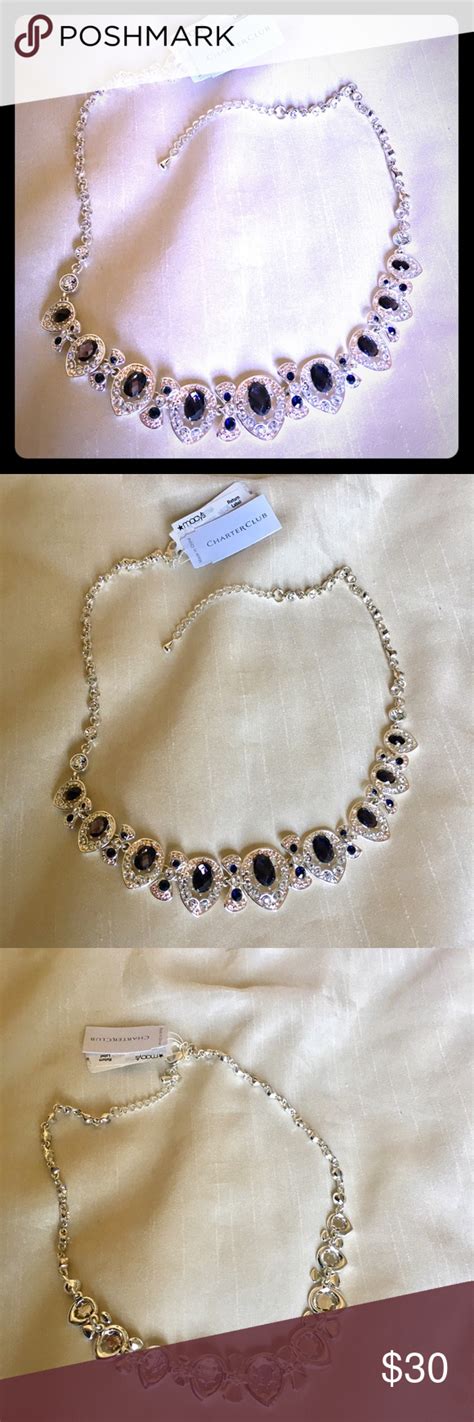 New Charter Club Necklace Charter Club Jewelry Necklace Glowing