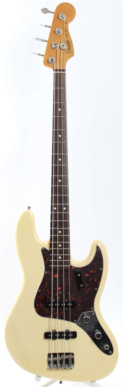 Fender Jazz Bass American Vintage 62 Reissue 2003 Vintage White Bass For Sale Yeahmans Guitars