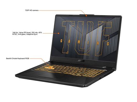 Asus Tuf Gaming A17 Gaming Laptop 17 3 144hz Full Hd Ips Type Amd Ryzen 7 5800h Processor