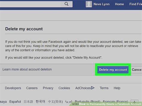 How to Permanently Delete a Facebook Account: 6 Steps