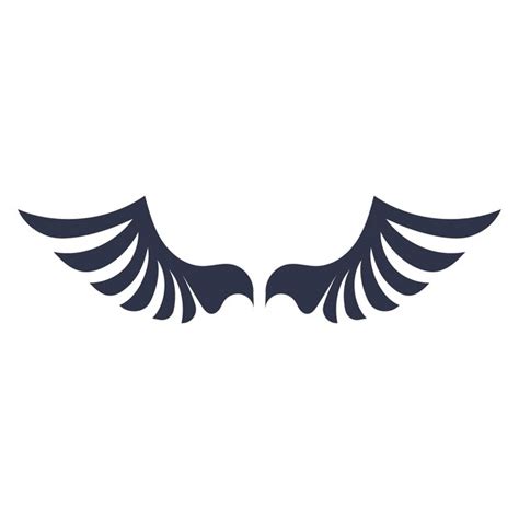 Premium Vector Wing Icon Vector Logo Ilustration Template