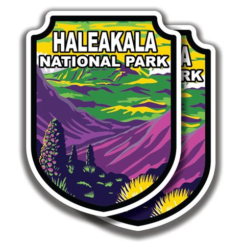 Haleakala National Park Decal 2 Stickers Bogo The Sticker And Decal Mafia