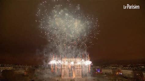 Champs Elysées Revivez Le Feu Dartifice Du Nouvel An Youtube